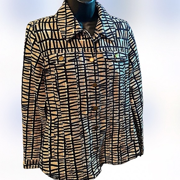 Pendleton Women’s Misses Cotton Button Up Collar Shirt Jacket Size Medium - Picture 9 of 9